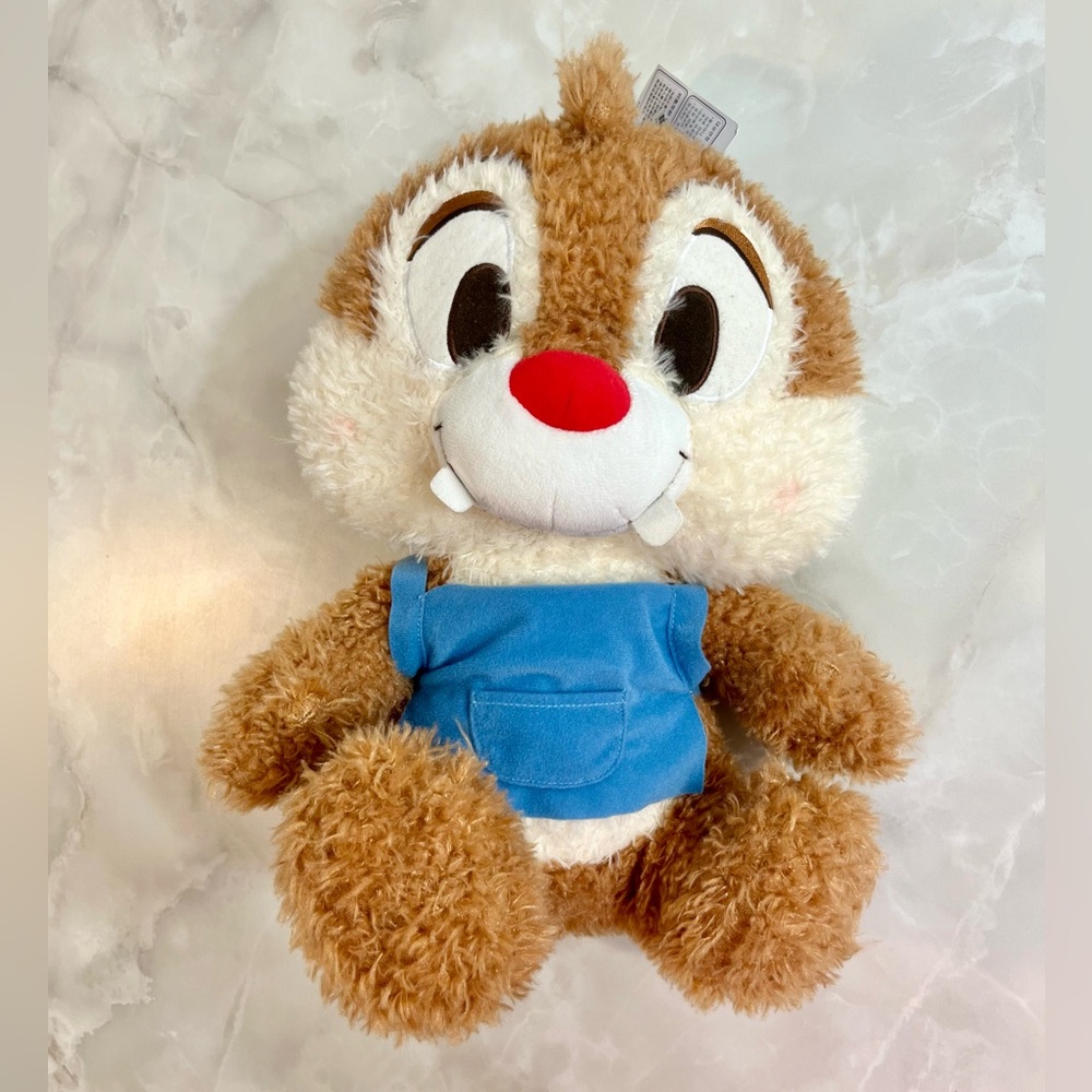 NEW Chip Plush from Chip n Dale Japan Sega Disney Super Soft Stuffed Animal Toy